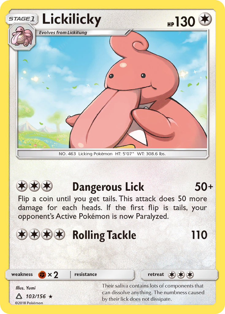 Lickilicky (103/156) [Sun & Moon: Ultra Prism] | GnG Games