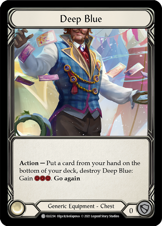 Deep Blue [ELE234] (Tales of Aria)  1st Edition Cold Foil | GnG Games