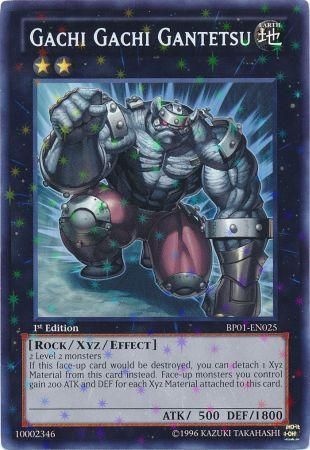 Gachi Gachi Gantetsu [BP01-EN025] Starfoil Rare | GnG Games