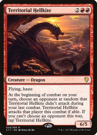 Territorial Hellkite [Commander 2017] | GnG Games