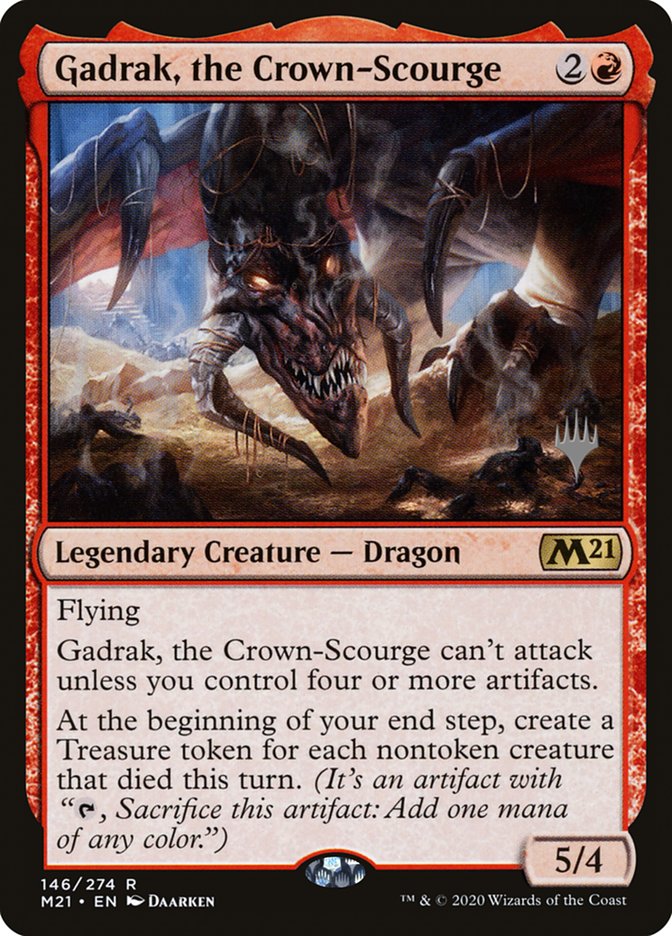 Gadrak, the Crown-Scourge (Promo Pack) [Core Set 2021 Promos] | GnG Games