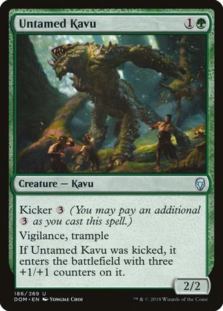 Untamed Kavu [Dominaria] | GnG Games