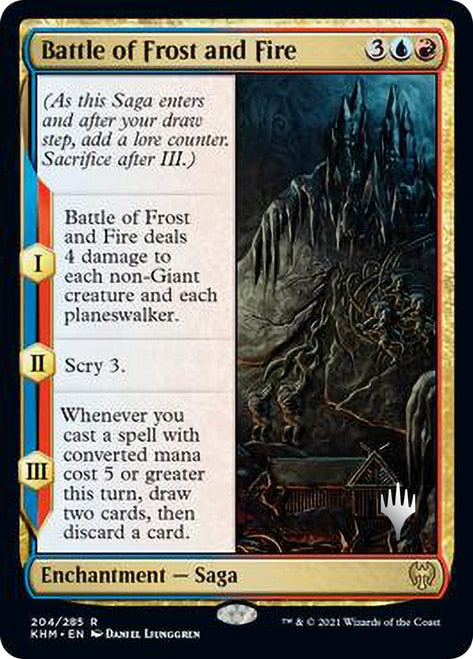 Battle of Frost and Fire [Kaldheim Promo Pack] | GnG Games