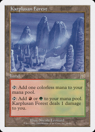 Karplusan Forest [Deckmasters] | GnG Games