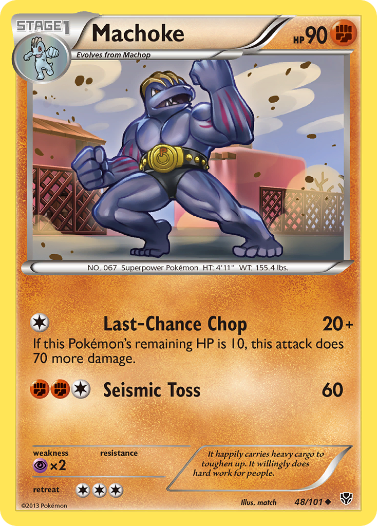 Machoke (48/101) [Black & White: Plasma Blast] | GnG Games