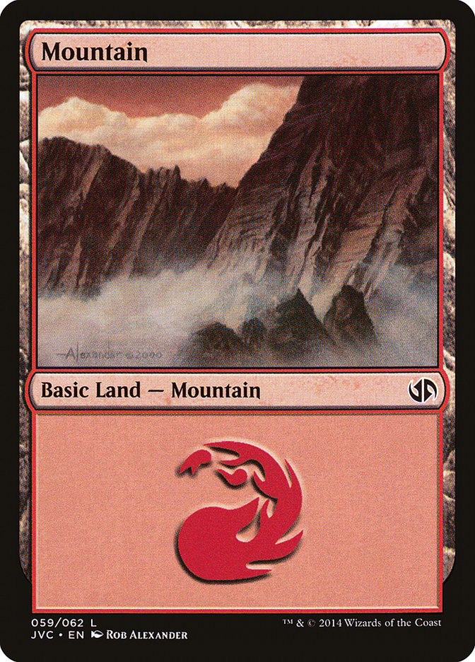 Mountain (61) [Duel Decks Anthology] | GnG Games