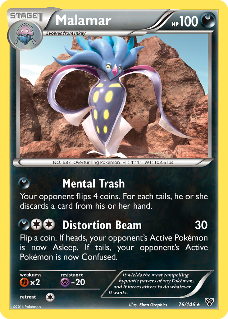 Malamar (76/146) [XY: Base Set] | GnG Games