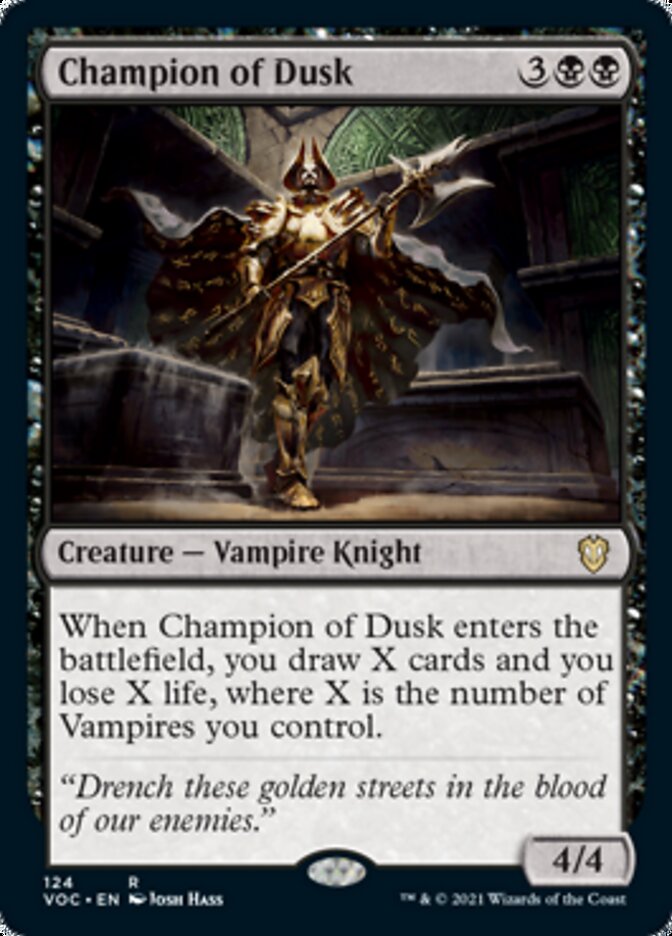 Champion of Dusk [Innistrad: Crimson Vow Commander] | GnG Games