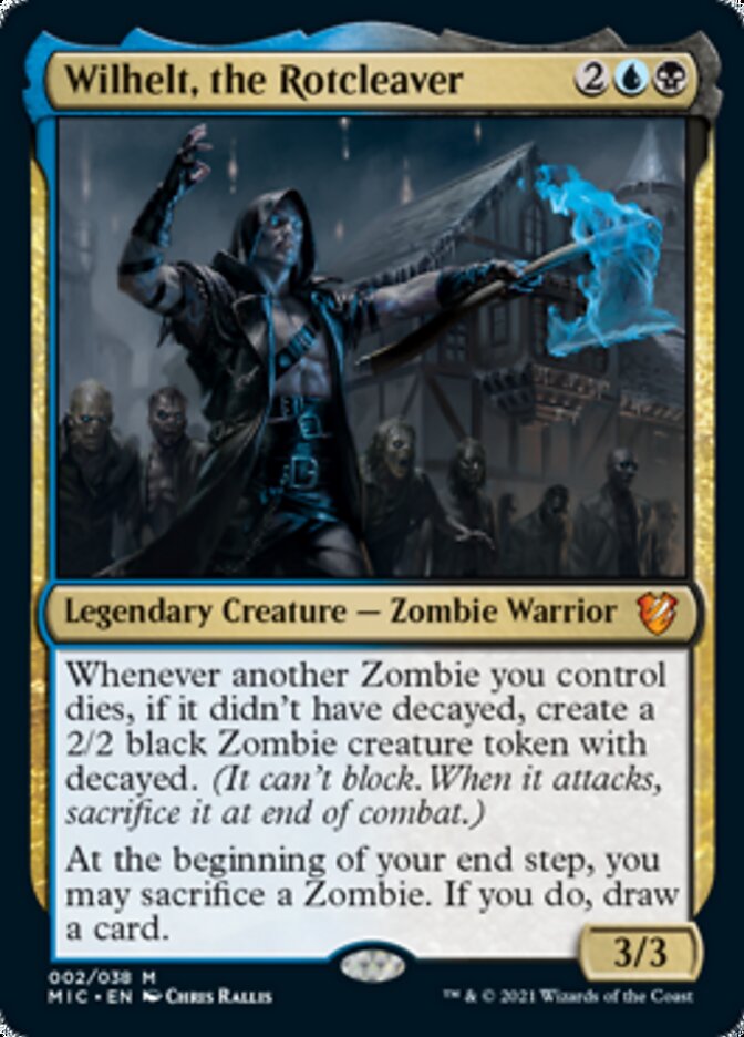 Wilhelt, the Rotcleaver (Display Commander) [Innistrad: Midnight Hunt Commander] | GnG Games