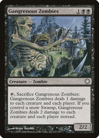 Gangrenous Zombies [Coldsnap Theme Decks] | GnG Games