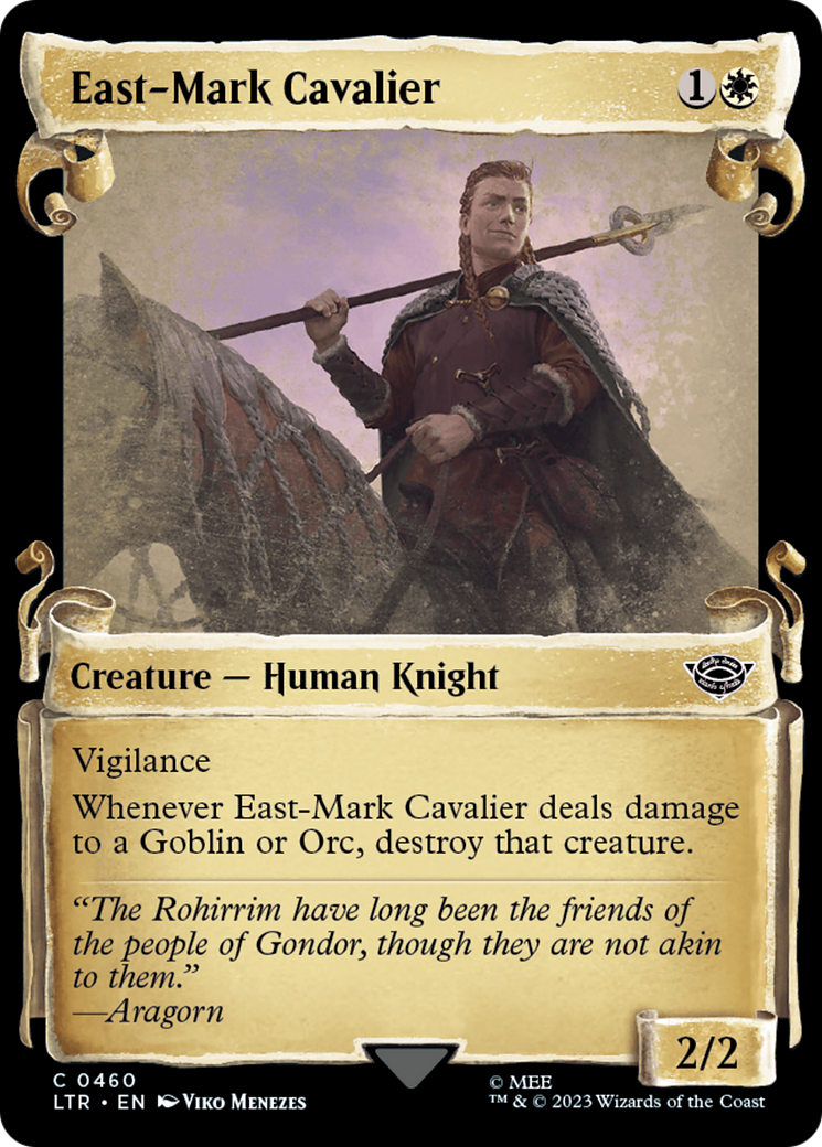 East-Mark Cavalier [The Lord of the Rings: Tales of Middle-Earth Showcase Scrolls] | GnG Games