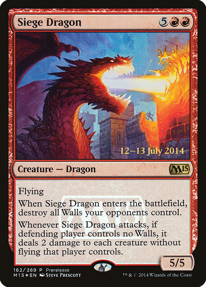 Siege Dragon [Magic 2015 Promos] | GnG Games