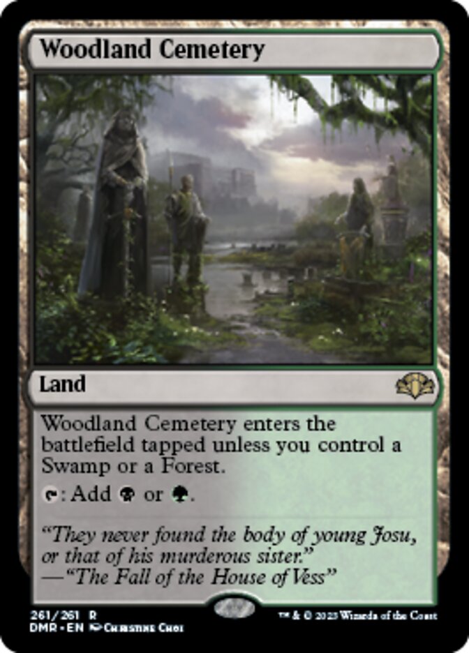 Woodland Cemetery [Dominaria Remastered] | GnG Games