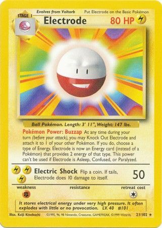 Electrode (21/102) [Base Set Unlimited] | GnG Games