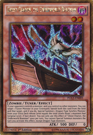 Ghost Charon, the Underworld Boatman [PGL2-EN005] Gold Secret Rare | GnG Games