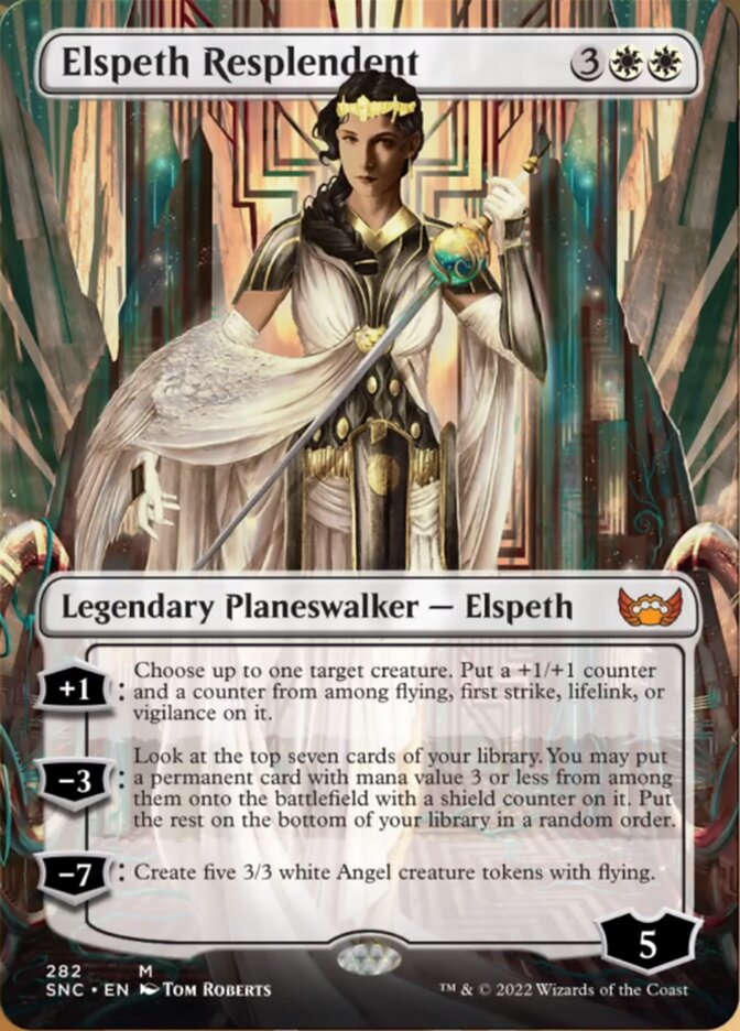 Elspeth Resplendent (Borderless) [Streets of New Capenna] | GnG Games