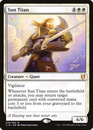 Sun Titan [Commander 2019] | GnG Games