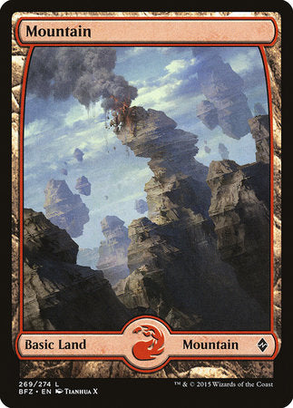 Mountain (269) - Full Art [Battle for Zendikar] | GnG Games