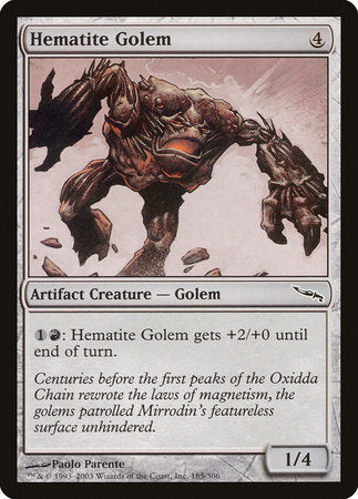 Hematite Golem [Mirrodin] | GnG Games