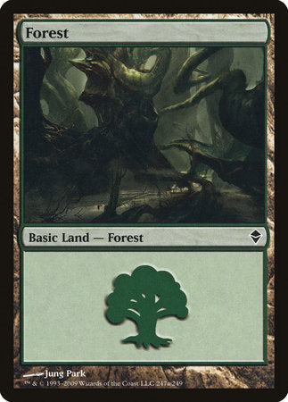 Forest (247a) [Zendikar] | GnG Games