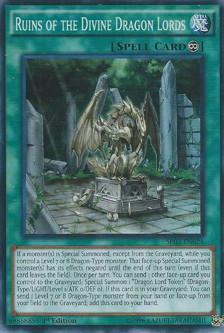 Ruins of the Divine Dragon Lords [SR02-EN024] Super Rare | GnG Games