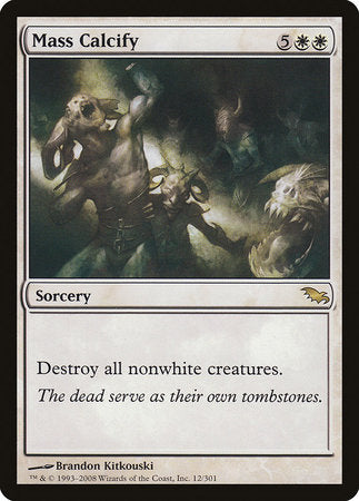 Mass Calcify [Shadowmoor] | GnG Games