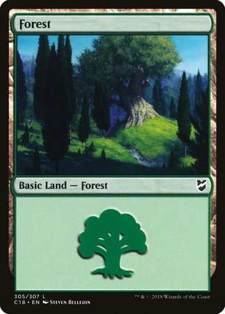 Forest (305) [Commander 2018] | GnG Games