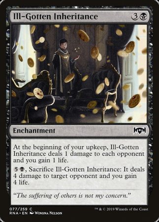 Ill-Gotten Inheritance [Ravnica Allegiance] | GnG Games