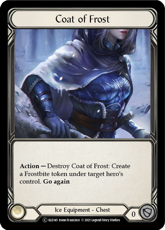 Coat of Frost [U-ELE145] Unlimited Rainbow Foil | GnG Games