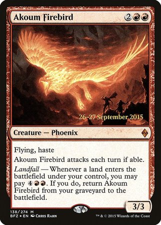 Akoum Firebird [Battle for Zendikar Promos] | GnG Games