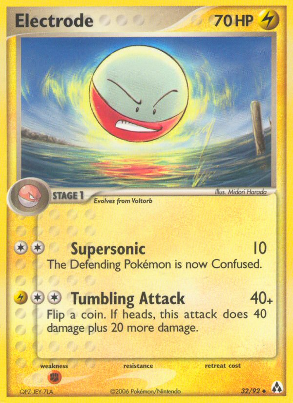 Electrode (32/92) [EX: Legend Maker] | GnG Games