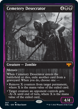 Cemetery Desecrator [Innistrad: Double Feature] | GnG Games