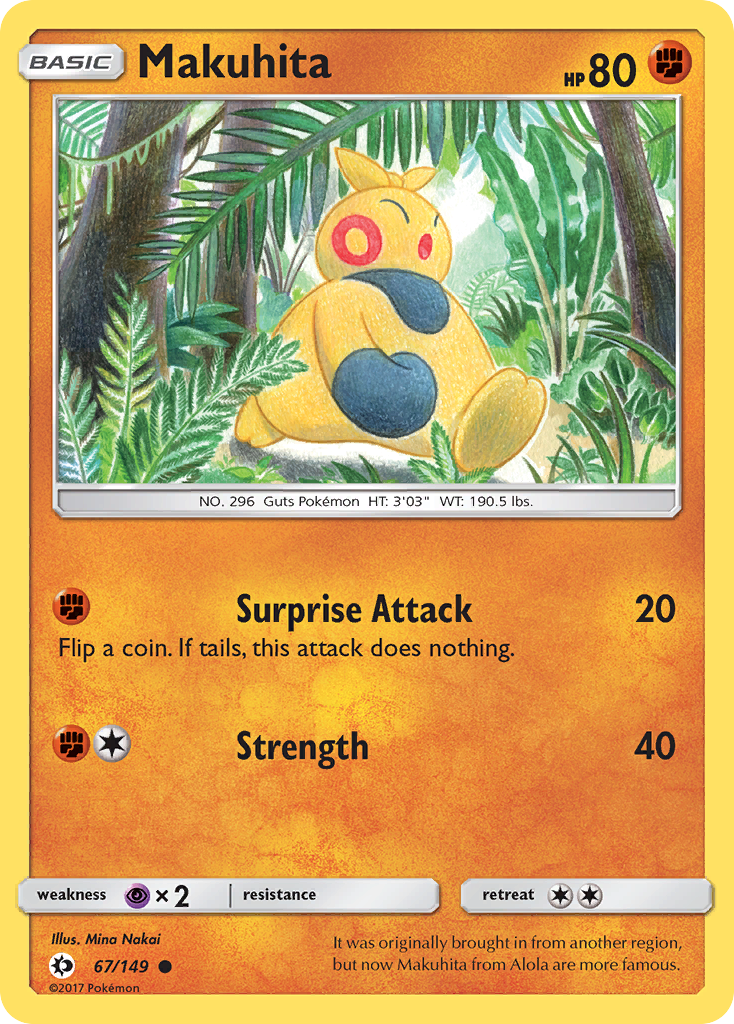 Makuhita (67/149) [Sun & Moon: Base Set] | GnG Games