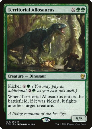 Territorial Allosaurus [Dominaria] | GnG Games