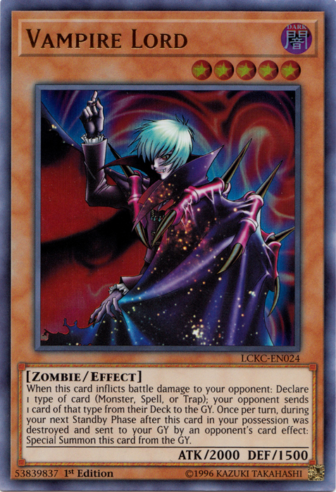 Vampire Lord [LCKC-EN024] Ultra Rare | GnG Games