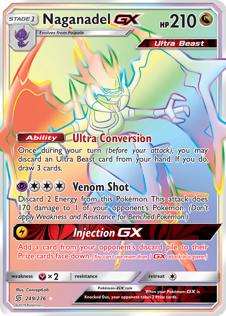 Naganadel GX (249/236) [Sun & Moon: Unified Minds] | GnG Games