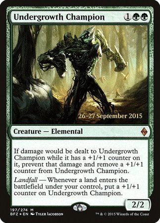 Undergrowth Champion [Battle for Zendikar Promos] | GnG Games