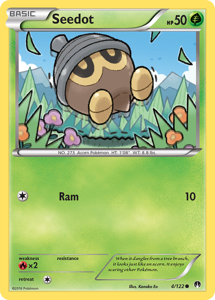 Seedot (4/122) [XY: BREAKpoint] | GnG Games