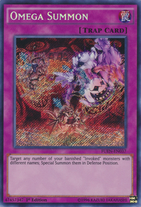 Omega Summon [FUEN-EN037] Secret Rare | GnG Games