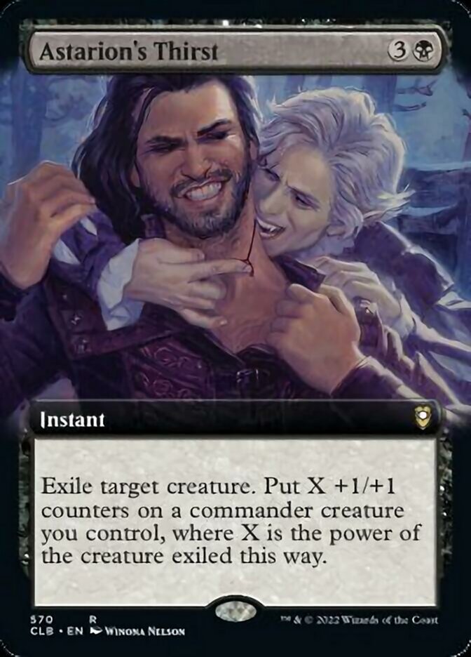 Astarion's Thirst (Extended Art) [Commander Legends: Battle for Baldur's Gate] | GnG Games