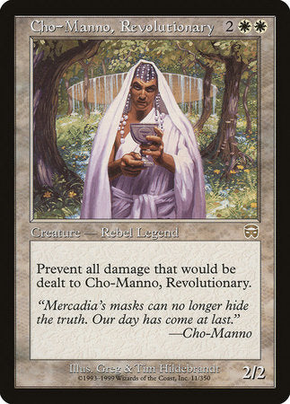 Cho-Manno, Revolutionary [Mercadian Masques] | GnG Games
