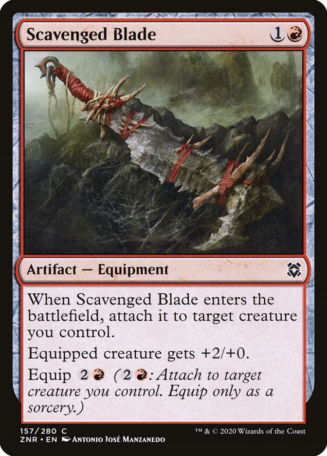 Scavenged Blade [Zendikar Rising] | GnG Games