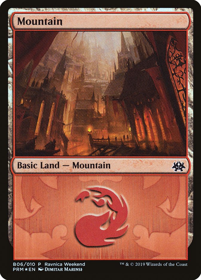 Mountain (B06) [Ravnica Allegiance Guild Kit] | GnG Games