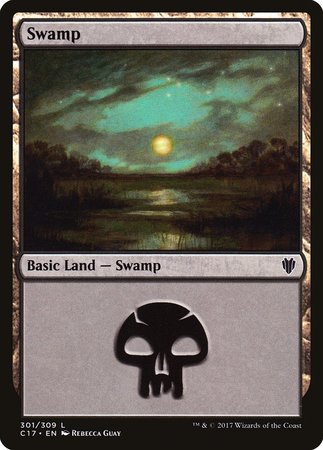 Swamp (301) [Commander 2017] | GnG Games