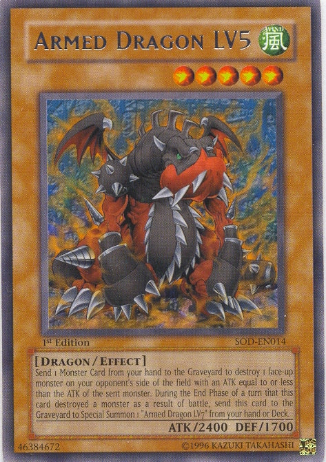 Armed Dragon LV5 [SOD-EN014] Rare | GnG Games