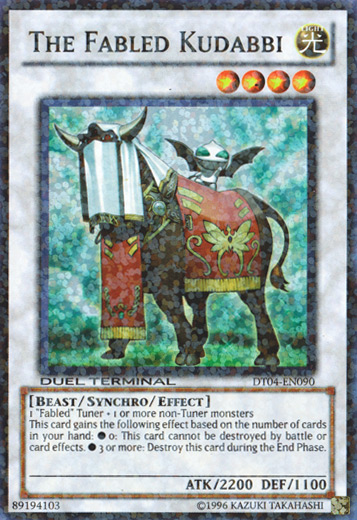 The Fabled Kudabbi [DT04-EN090] Super Rare | GnG Games