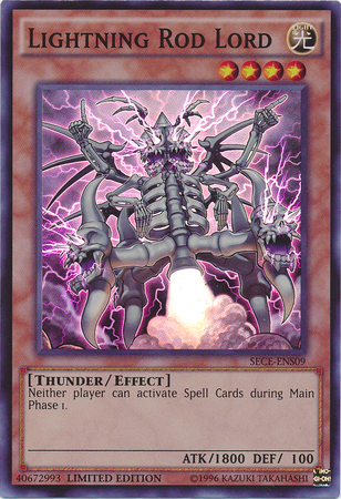 Lightning Rod Lord (SE) [SECE-ENS09] Super Rare | GnG Games