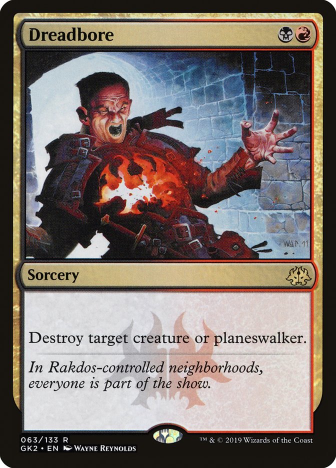 Dreadbore [Ravnica Allegiance Guild Kit] | GnG Games