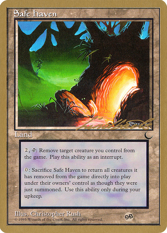 Safe Haven (Leon Lindback) (SB) [Pro Tour Collector Set] | GnG Games