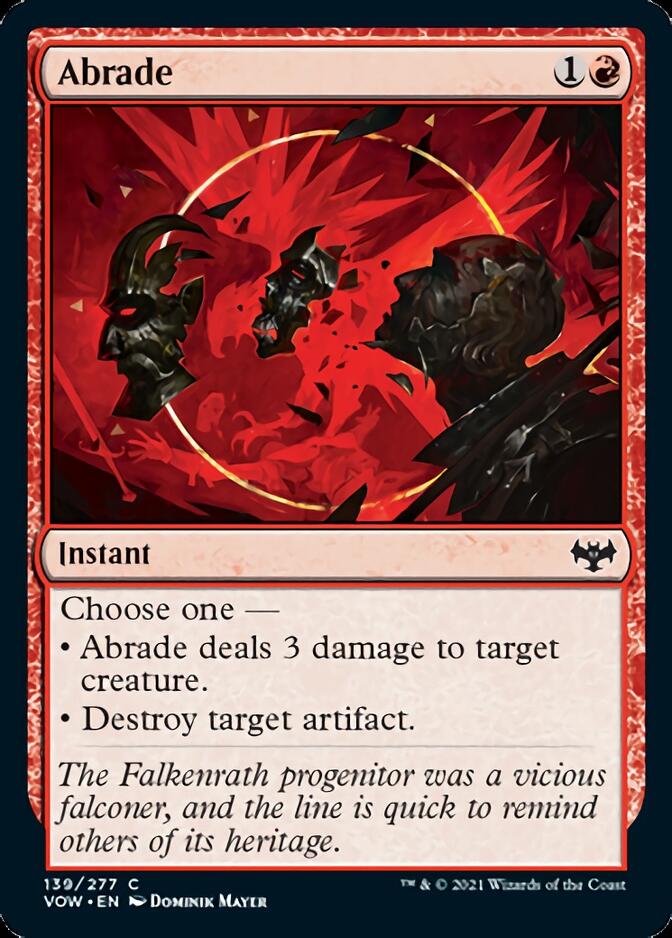 Abrade [Innistrad: Crimson Vow] | GnG Games